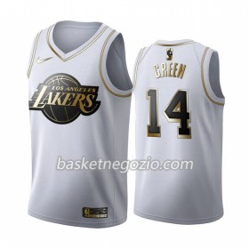 Canotte Uomo Los Angeles Lakers Danny Green 14 2019-20 Nike Bianco Golden Edition Swingman